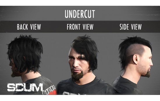 SCUM Male Hair Pack