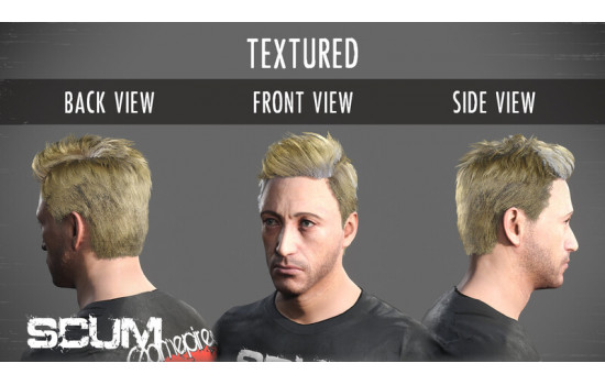 SCUM Male Hair Pack