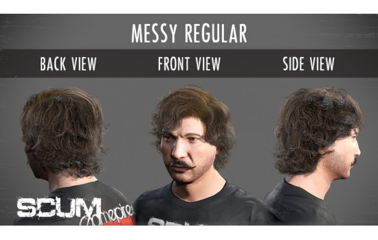 SCUM Male Hair Pack