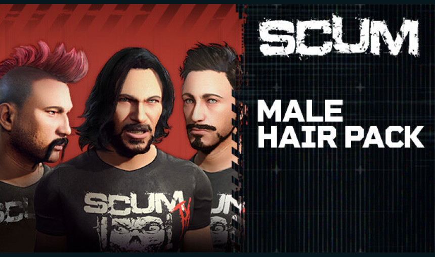 SCUM Male Hair Pack