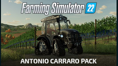 Farming Simulator 22 - ANTONIO CARRARO Pack