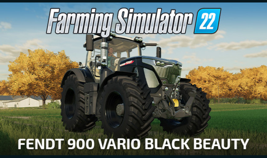 Farming Simulator 22 - Fendt 900 Vario Black Beauty