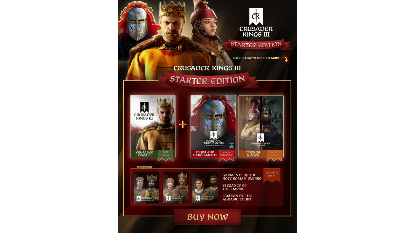 Crusader Kings III: Starter Edition