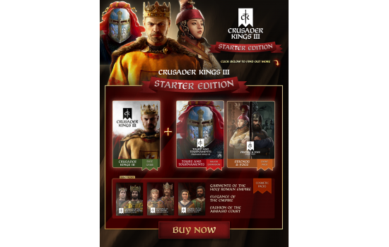 Crusader Kings III: Starter Edition