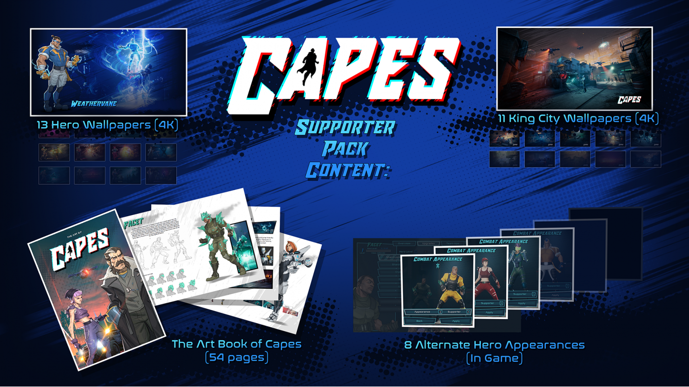 Capes - Supporter Pack