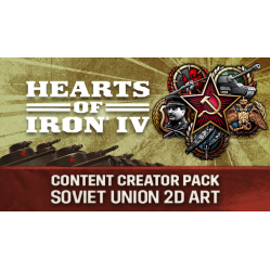 Hearts of Iron IV: Content Creator Pack - Soviet Union 2D Art