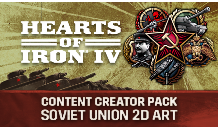 Hearts of Iron IV: Content Creator Pack - Soviet Union 2D Art Hearts of Iron IV: Content Creator Pack - Soviet Union 2D Art
