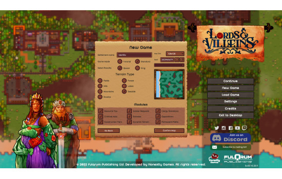 Lords and Villeins: The Great Houses Edition