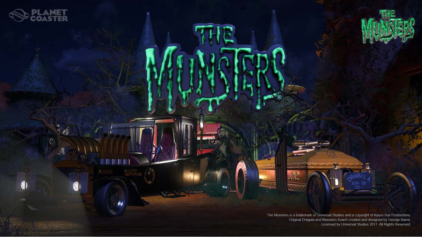 Planet Coaster - The Munsters® Munster Koach Construction Kit