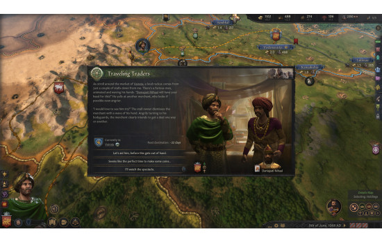 Crusader Kings III: Wandering Nobles