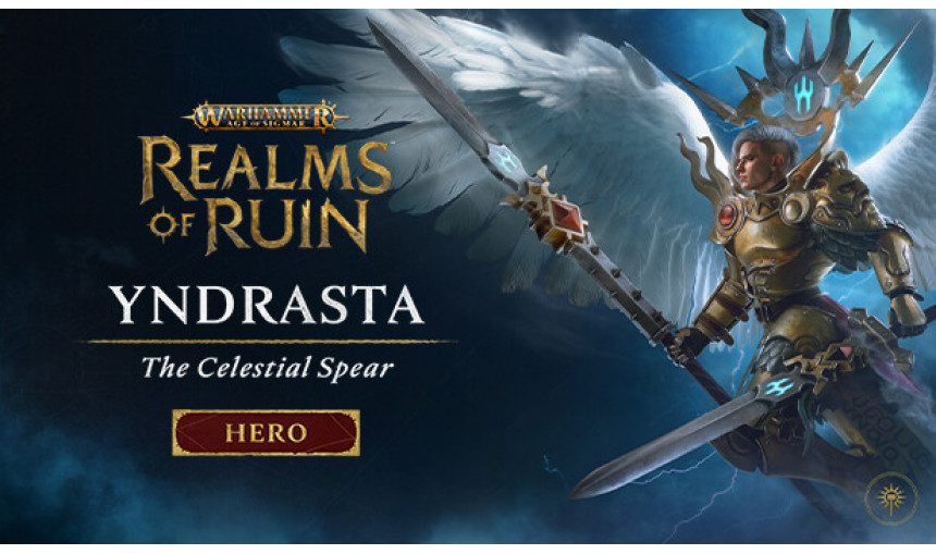 Warhammer Age of Sigmar: Realms of Ruin - The Yndrasta, Celestial Spear Pack Warhammer Age of Sigmar: Realms of Ruin - The Yndrasta, Celestial Spear Pack