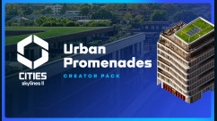 Cities: Skylines II - Creator Pack: Urban Promenades