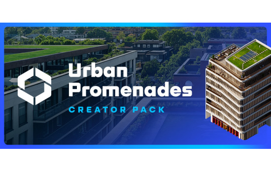 Cities: Skylines II - Creator Pack: Urban Promenades