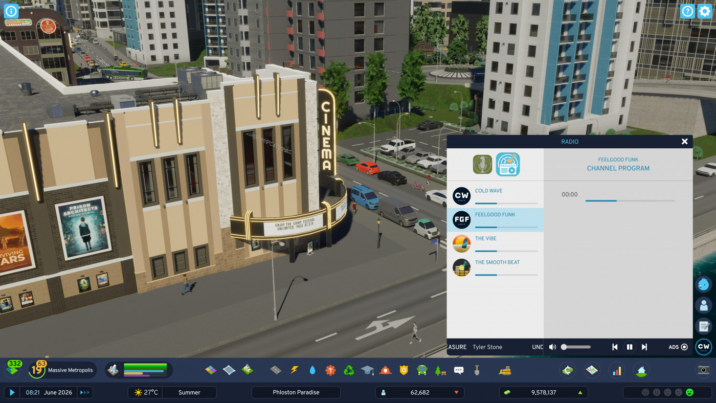 Cities: Skylines II - Feelgood Funk Radio