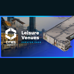 Cities: Skylines II - Creator Pack: Leisure Venues
