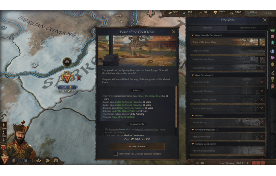 Crusader Kings III: Khans of the Steppe