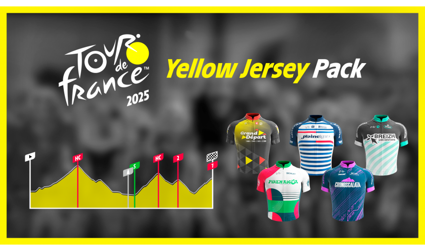 Tour de France 2025 - Yellow Jersey Pack