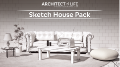 Architect Life: A House Design Simulator - Sketch House Pack