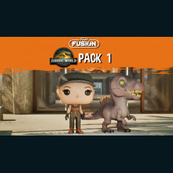 Funko Fusion - Jurassic World Rebirth Pack 1 - Zora Bennett and Spinosaurus