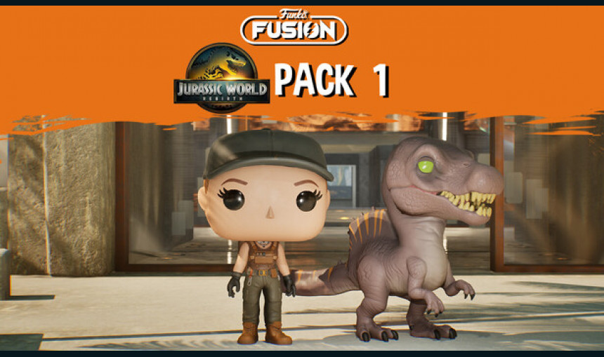 Funko Fusion - Jurassic World Rebirth Pack 1 - Zora Bennett and Spinosaurus Funko Fusion - Jurassic World Rebirth Pack 1 - Zora Bennett and Spinosaurus