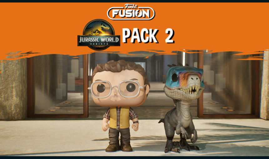 Funko Fusion - Jurassic World Rebirth Pack 2 - Dr Henry Loomis and Raptor Funko Fusion - Jurassic World Rebirth Pack 2 - Dr Henry Loomis and Raptor