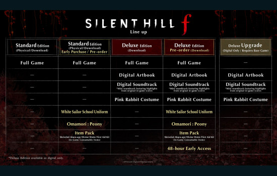 SILENT HILL f Digital Deluxe Edition