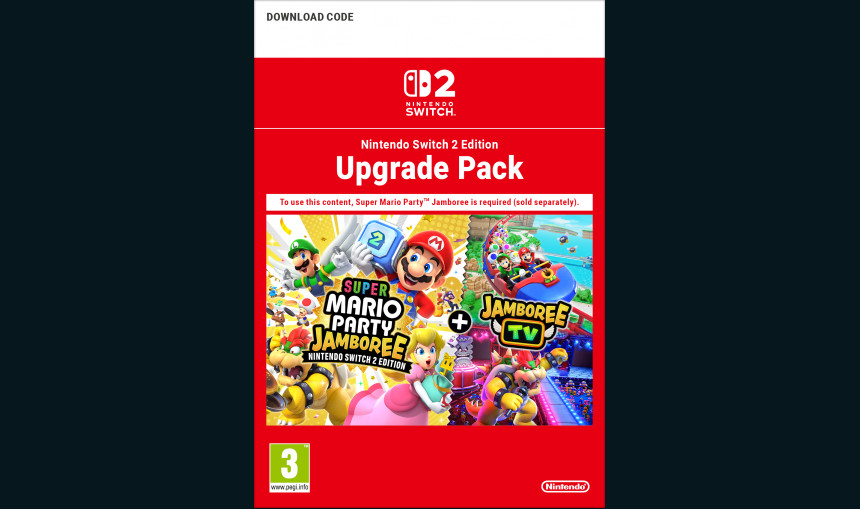 Super Mario Party Jamboree – Nintendo Switch 2 Edition + Jamboree TV – Nintendo Switch 2 Upgrade Pack Super Mario Party Jamboree – Nintendo Switch 2 Edition + Jamboree TV – Nintendo Switch 2 Upgrade Pack