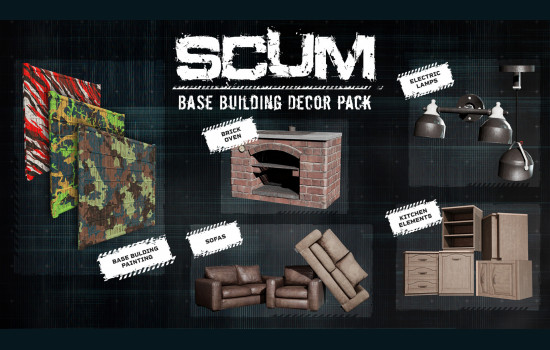 SCUM Base Building Decor Pack