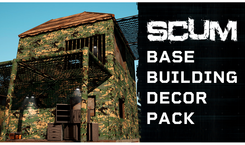 SCUM Base Building Decor Pack