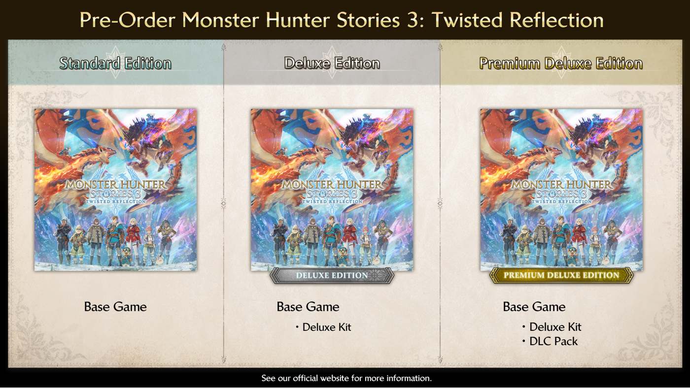 Monster Hunter Stories 3: Twisted Reflection Deluxe Edition